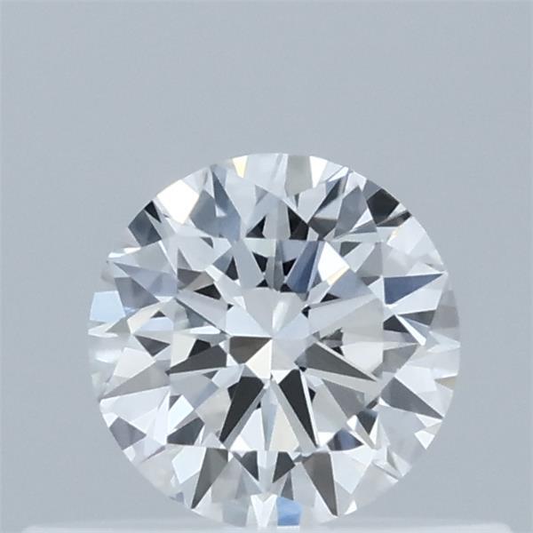 0.34 Carat Round Lab Grown Diamond, Excellent Cut, D Color, VVS2 Clarity