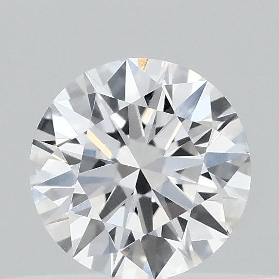 0.34 Carat Round Lab Grown Diamond, Ideal Cut, D Color, VVS1 Clarity