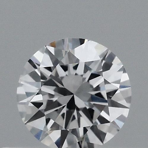 0.34 Carat Round Lab Grown Diamond, Very Good Cut, D Color, VVS1 Clarity