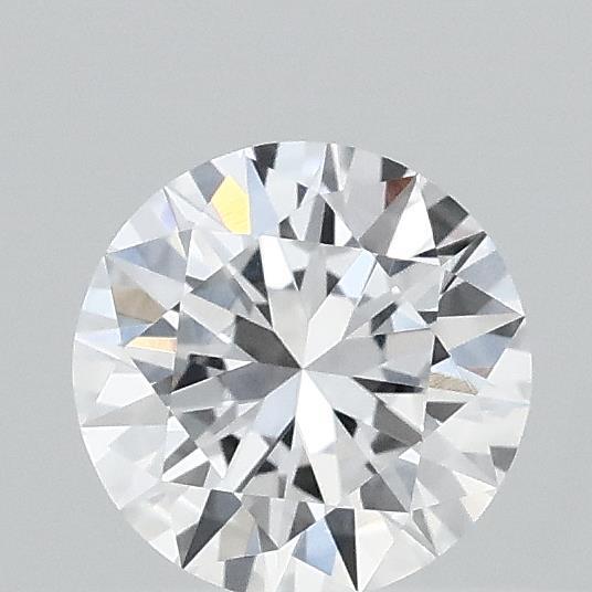 0.34 Carat Round Lab Grown Diamond, Very Good Cut, D Color, VVS1 Clarity