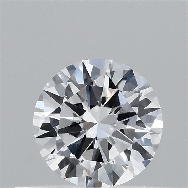 0.34 Carat Round Lab Grown Diamond, Very Good Cut, D Color, VVS2 Clarity