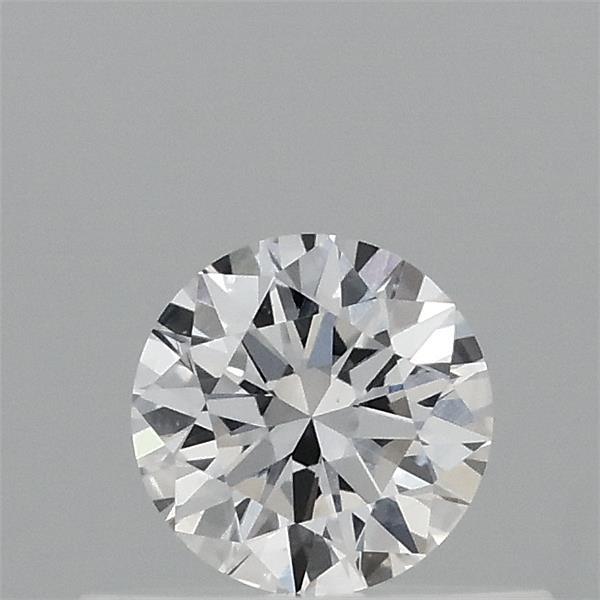 0.34 Carat Round Lab Grown Diamond, Very Good Cut, E Color, VVS2 Clarity
