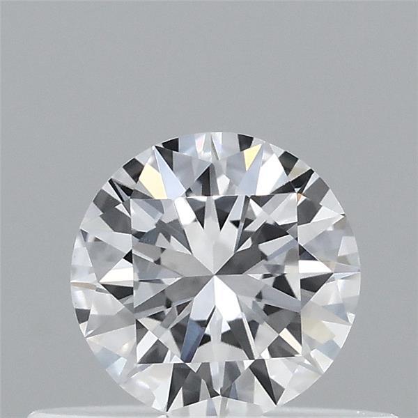 0.35 Carat Round Lab Grown Diamond, Very Good Cut, D Color, VVS2 Clarity