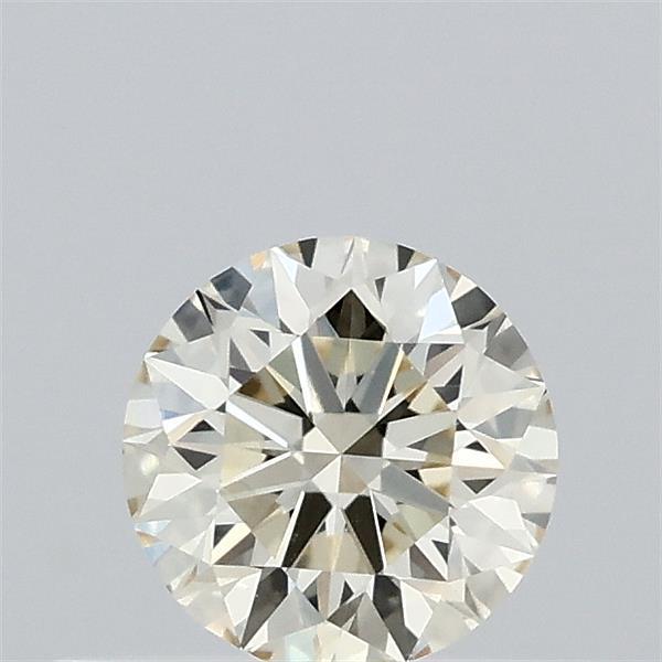 0.36 Carat Round Lab Grown Diamond, Excellent Cut, Y-Z Color, VVS2 Clarity