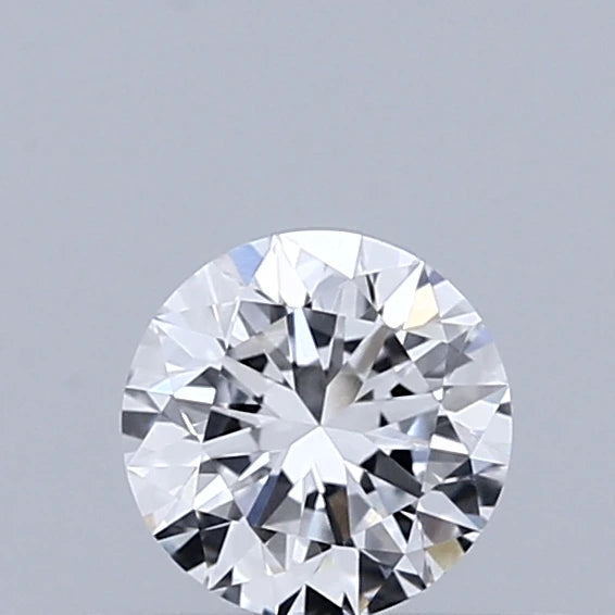 0.36 Carat Round Lab Grown Diamond, Very Good Cut, D Color, VVS1 Clarity