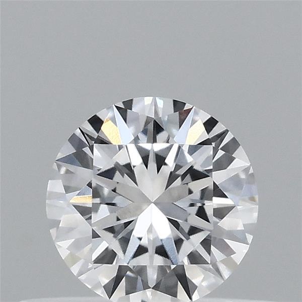 0.36 Carat Round Lab Grown Diamond, Very Good Cut, D Color, VVS2 Clarity