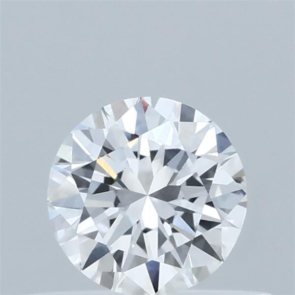0.37 Carat Round Lab Grown Diamond, Excellent Cut, D Color, VVS2 Clarity