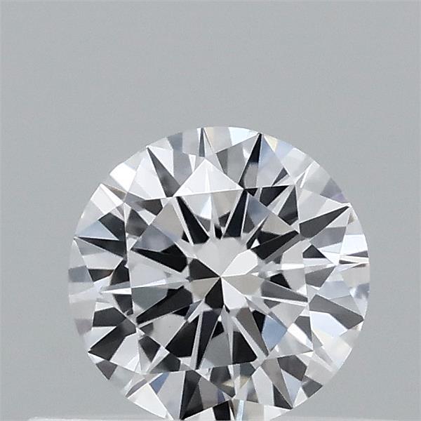 0.37 Carat Round Lab Grown Diamond, Very Good Cut, D Color, VVS2 Clarity
