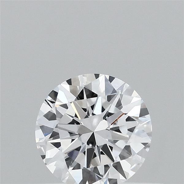 0.38 Carat Round Lab Grown Diamond, Excellent Cut, D Color, VVS2 Clarity