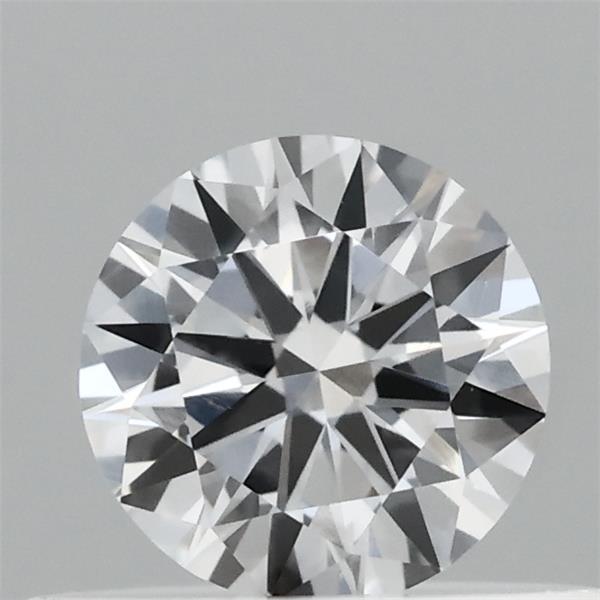 0.38 Carat Round Lab Grown Diamond, Excellent Cut, D Color, VVS2 Clarity