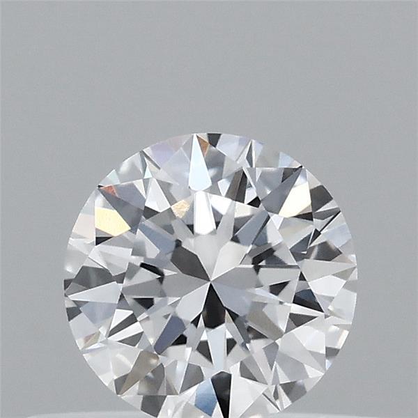 0.38 Carat Round Lab Grown Diamond, Excellent Cut, D Color, VVS2 Clarity