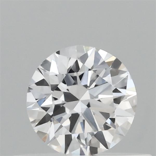 0.38 Carat Round Lab Grown Diamond, Excellent Cut, E Color, VVS2 Clarity