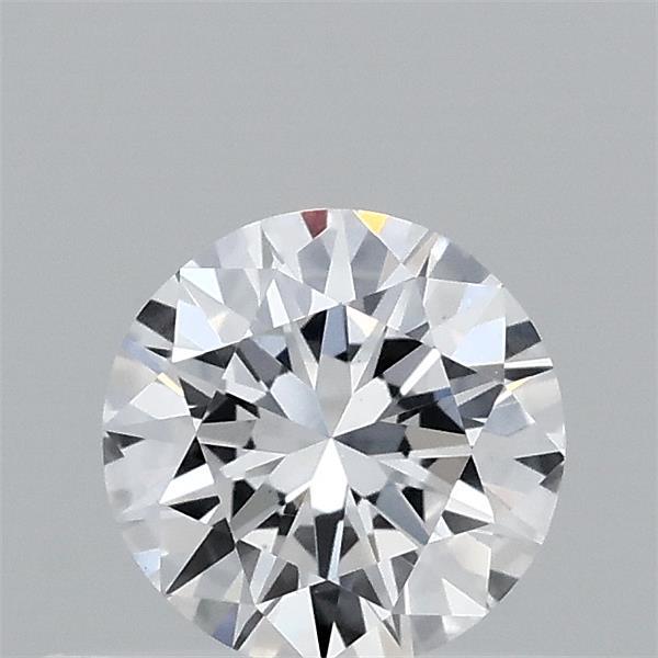 0.38 Carat Round Lab Grown Diamond, Very Good Cut, D Color, VS1 Clarity