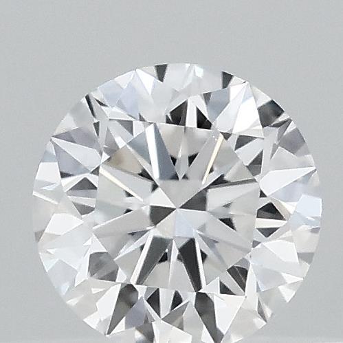 0.38 Carat Round Lab Grown Diamond, Very Good Cut, D Color, VVS2 Clarity