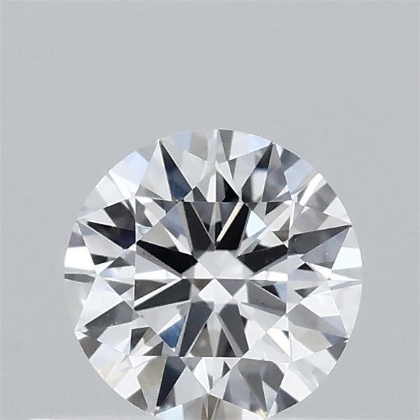0.39 Carat Round Lab Grown Diamond, Excellent Cut, D Color, VS1 Clarity