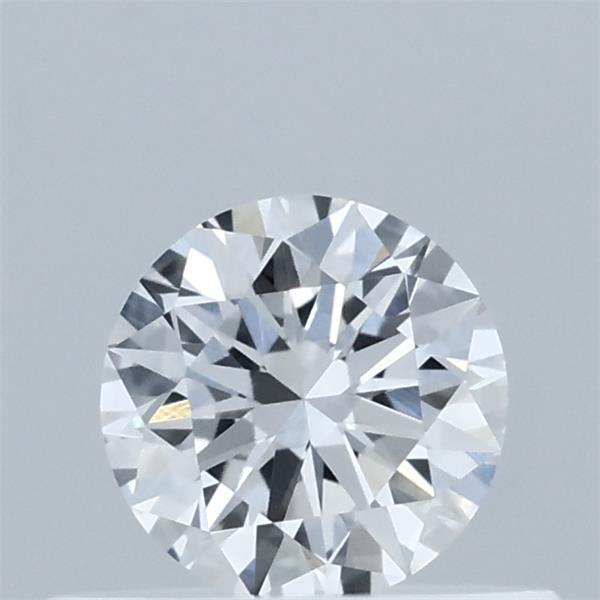 0.39 Carat Round Lab Grown Diamond, Excellent Cut, E Color, VS1 Clarity