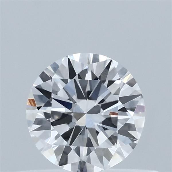 0.39 Carat Round Lab Grown Diamond, Excellent Cut, F Color, VVS1 Clarity
