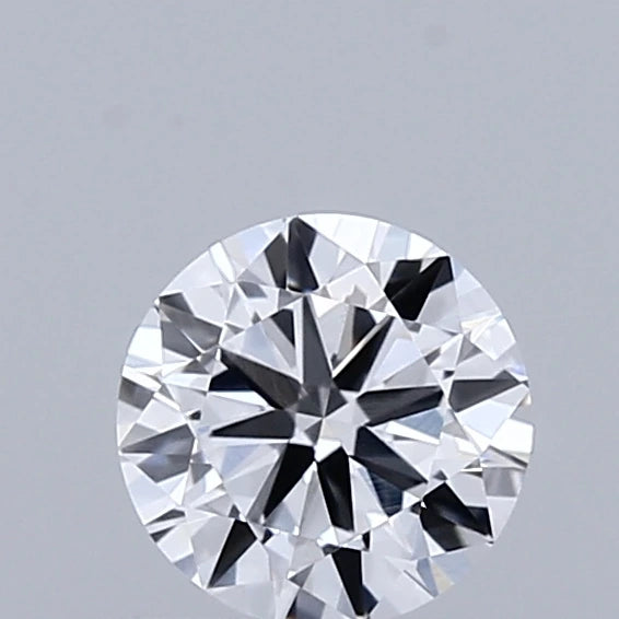 0.39 Carat Round Lab Grown Diamond, Very Good Cut, D Color, VVS2 Clarity