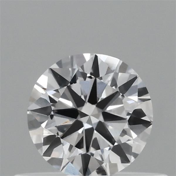 0.39 Carat Round Lab Grown Diamond, Very Good Cut, D Color, VVS2 Clarity