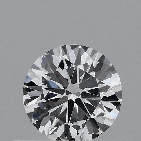 0.39 Carat Round Lab Grown Diamond, Very Good Cut, D Color, VVS2 Clarity