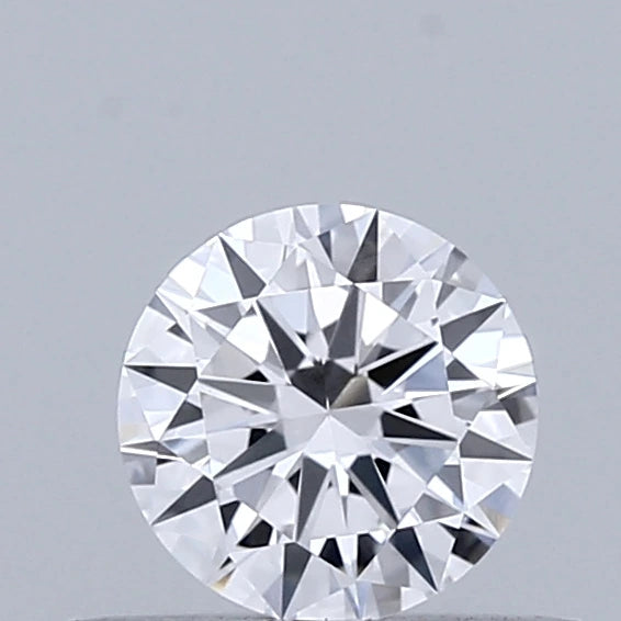 0.40 Carat Round Lab Grown Diamond, Very Good Cut, D Color, VVS2 Clarity