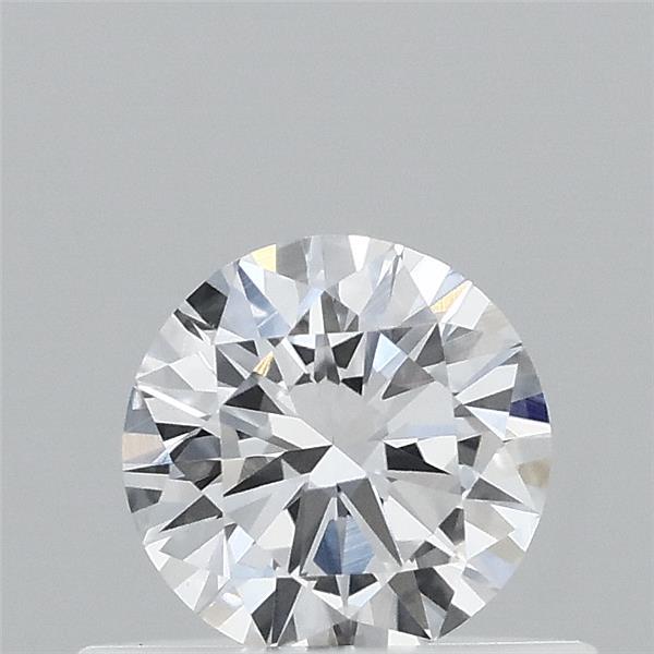0.41 Carat Round Lab Grown Diamond, Excellent Cut, D Color, VVS2 Clarity
