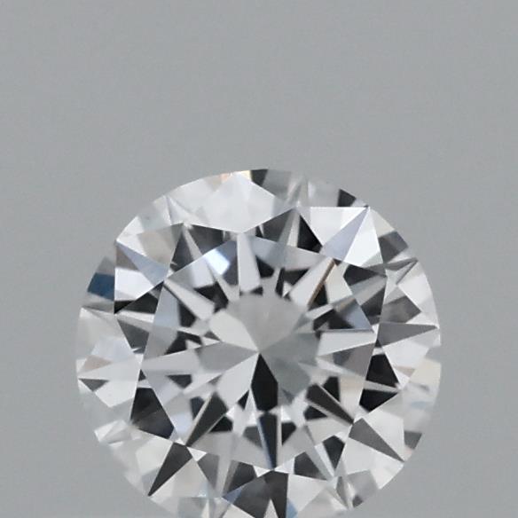 0.41 Carat Round Lab Grown Diamond, Very Good Cut, D Color, VVS2 Clarity