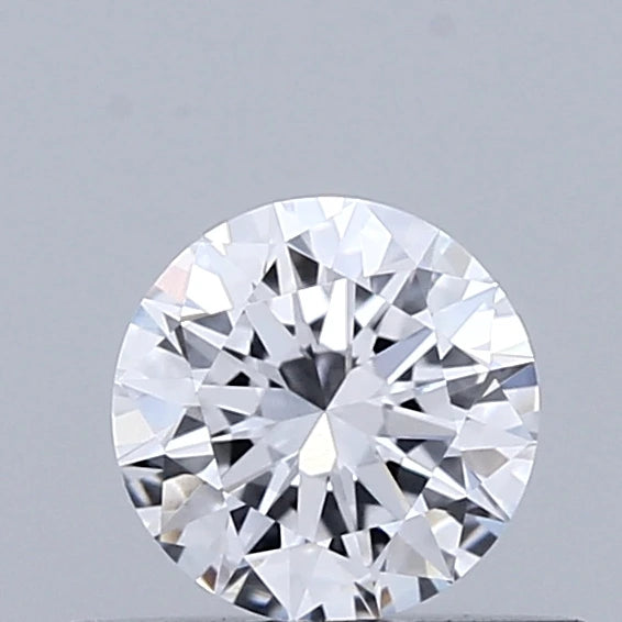 0.42 Carat Round Lab Grown Diamond, Excellent Cut, D Color, VVS1 Clarity