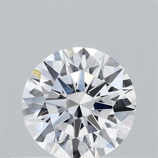 0.42 Carat Round Lab Grown Diamond, Excellent Cut, D Color, VVS2 Clarity