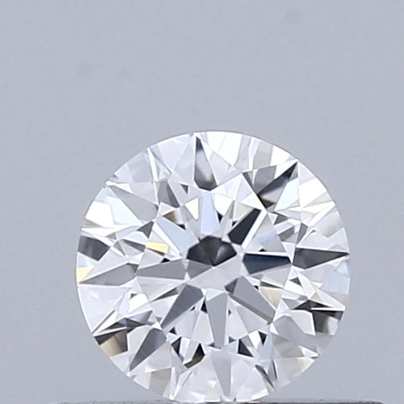 0.42 Carat Round Lab Grown Diamond, Ideal Cut, D Color, VVS2 Clarity