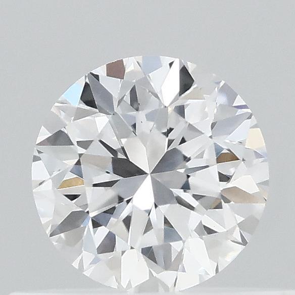 0.42 Carat Round Lab Grown Diamond, Very Good Cut, D Color, VS1 Clarity