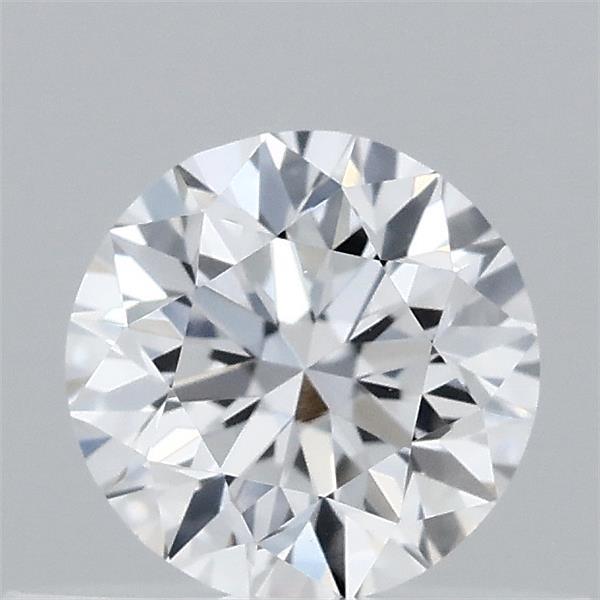 0.42 Carat Round Lab Grown Diamond, Very Good Cut, D Color, VVS2 Clarity