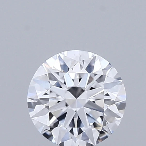 0.43 Carat Round Lab Grown Diamond, Excellent Cut, D Color, VVS2 Clarity