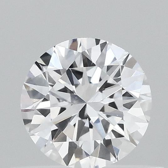 0.43 Carat Round Lab Grown Diamond, Ideal Cut, D Color, VVS1 Clarity