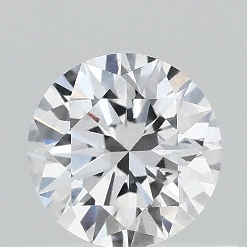 0.43 Carat Round Lab Grown Diamond, Very Good Cut, D Color, VVS2 Clarity