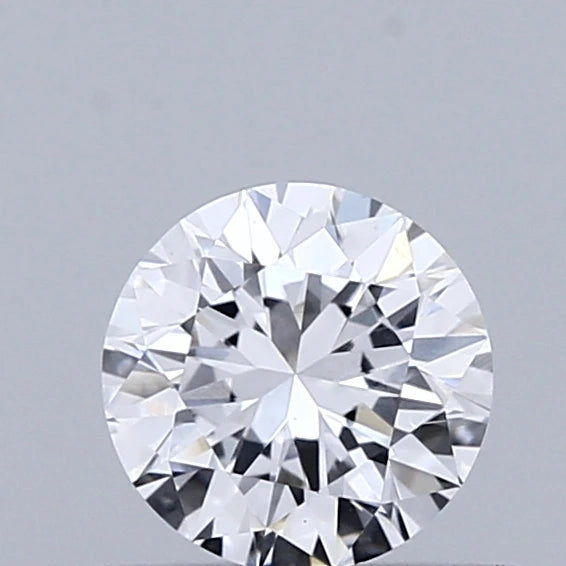 0.44 Carat Round Lab Grown Diamond, Very Good Cut, D Color, VS1 Clarity