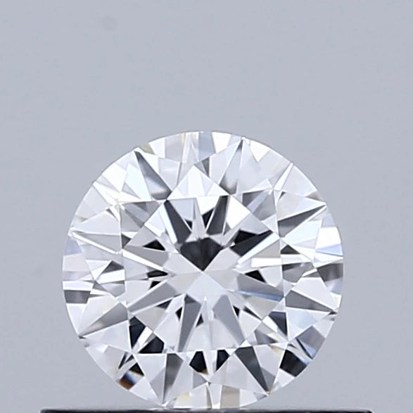 0.45 Carat Round Lab Grown Diamond, Excellent Cut, D Color, VVS2 Clarity
