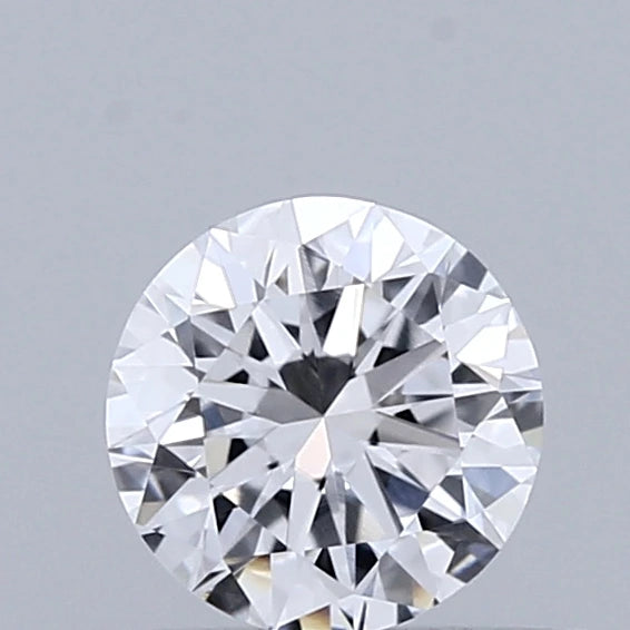 0.45 Carat Round Lab Grown Diamond, Very Good Cut, D Color, VVS1 Clarity