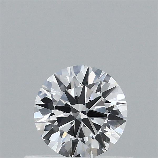 0.46 Carat Round Lab Grown Diamond, Excellent Cut, D Color, VS1 Clarity