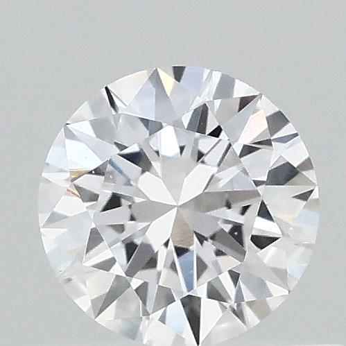 0.46 Carat Round Lab Grown Diamond, Very Good Cut, D Color, VS1 Clarity