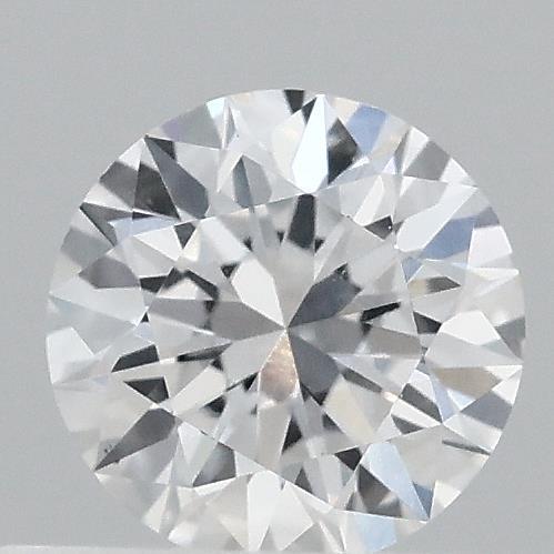 0.46 Carat Round Lab Grown Diamond, Very Good Cut, D Color, VS1 Clarity