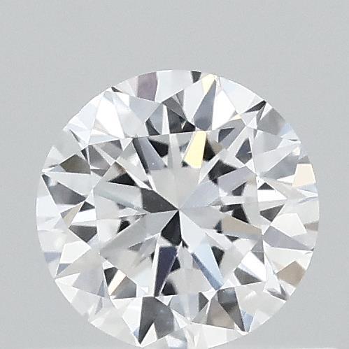 0.47 Carat Round Lab Grown Diamond, Excellent Cut, D Color, VVS1 Clarity