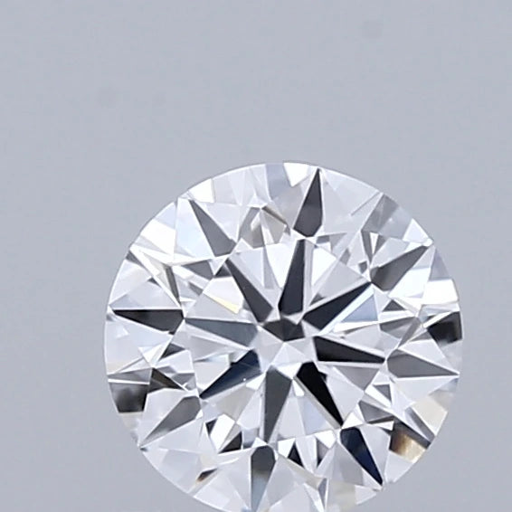 0.47 Carat Round Lab Grown Diamond, Ideal Cut, D Color, VVS2 Clarity