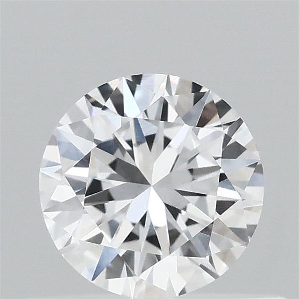 0.47 Carat Round Lab Grown Diamond, Very Good Cut, D Color, VS1 Clarity