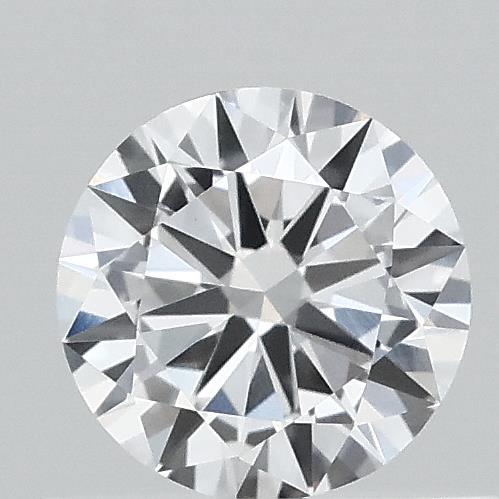 0.47 Carat Round Lab Grown Diamond, Very Good Cut, D Color, VVS2 Clarity