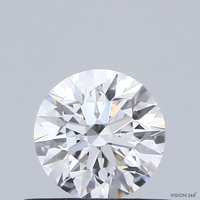 0.48 Carat Round Lab Grown Diamond, Ideal Cut, D Color, VS1 Clarity