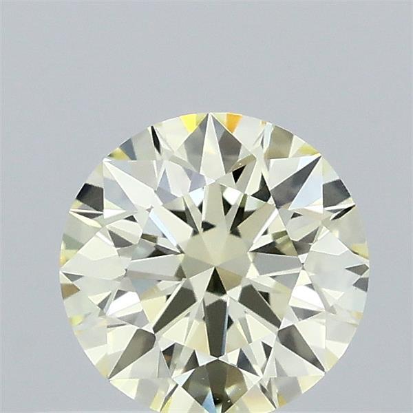 0.48 Carat Round Lab Grown Diamond, Ideal Cut, Y-Z Color, VS1 Clarity