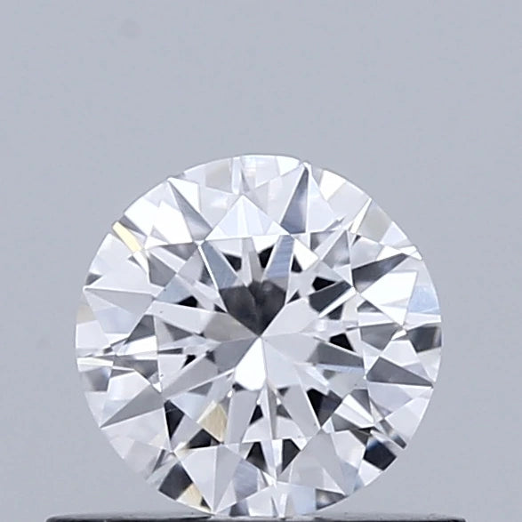 0.49 Carat Round Lab Grown Diamond, Very Good Cut, D Color, VS1 Clarity