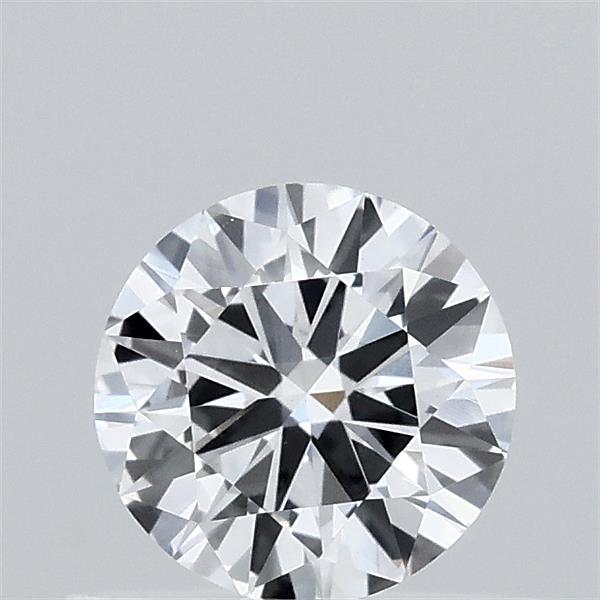 0.49 Carat Round Lab Grown Diamond, Very Good Cut, D Color, VS1 Clarity