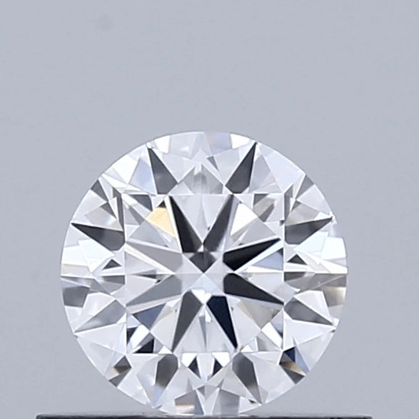 0.49 Carat Round Lab Grown Diamond, Very Good Cut, D Color, VVS1 Clarity